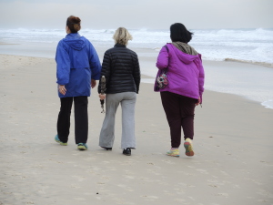 סדנת הליכה בים